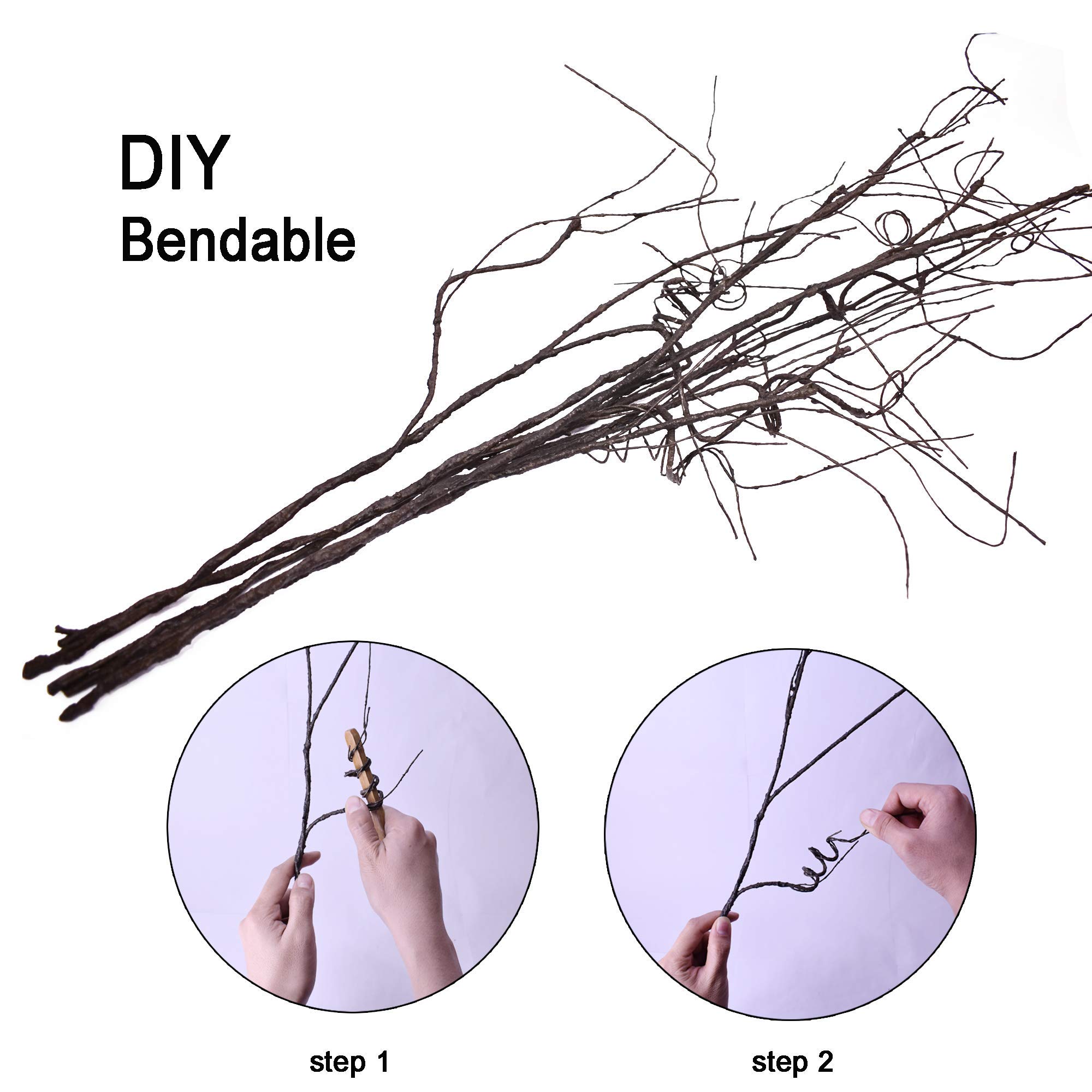 FeiLix 10PCS Dried Artificial  - Branch Curly Willow review and price