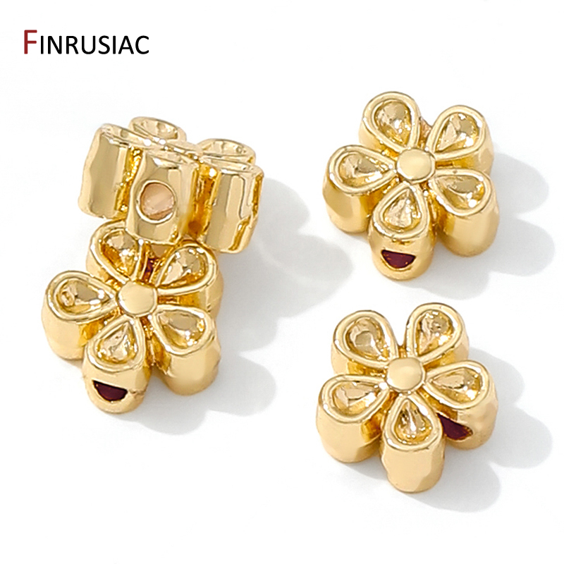 14K Gold Plated Brass Flower S - Flower Supply review and price