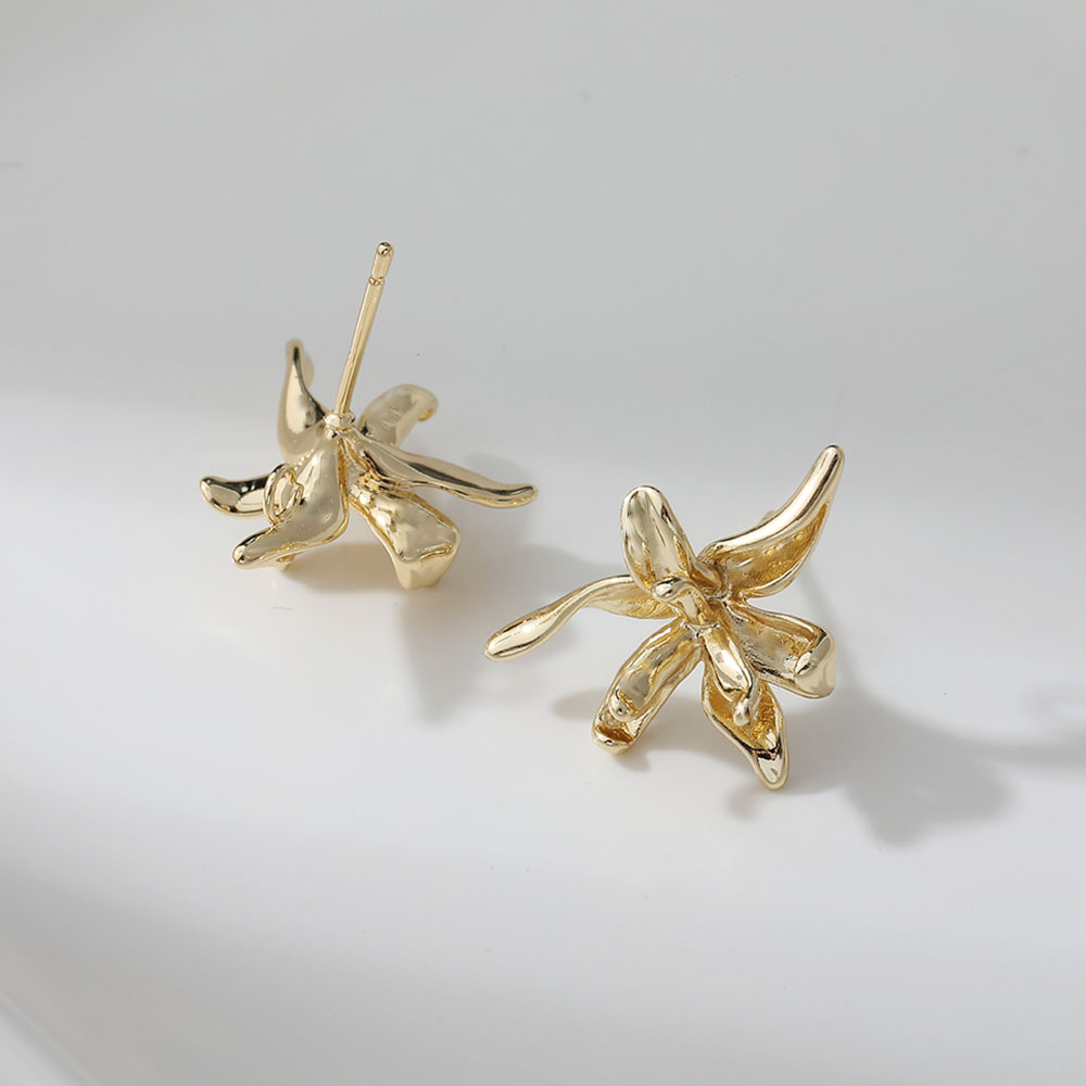 4PCS Dainty Flower Shape Ear S - Flower Supply review and price