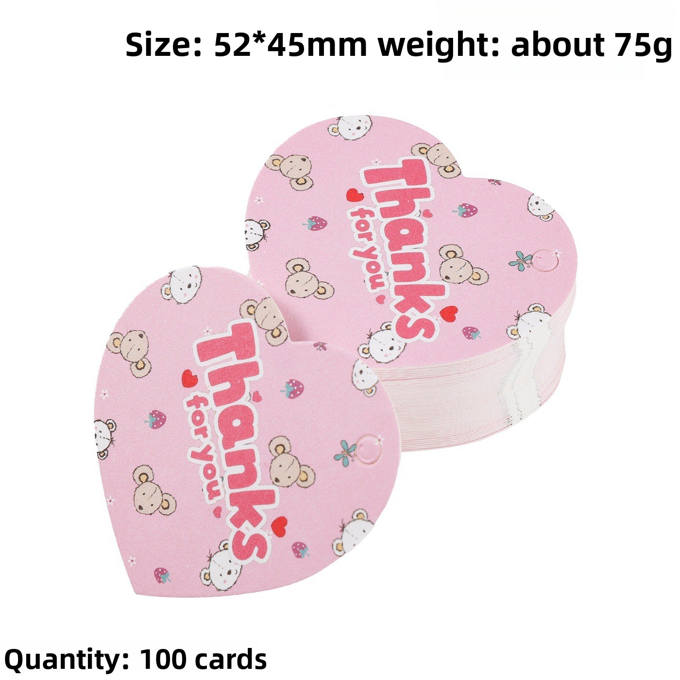 100pcs Thank You Gift Tags Car - Flower Supply review and price