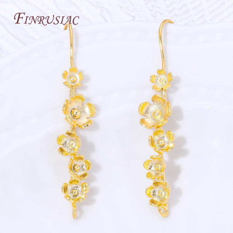 18K Gold Plated Flower Earring - Flower Supply review and price