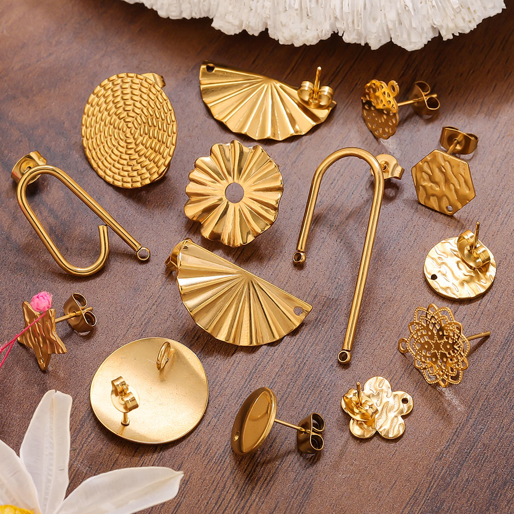 10pcs Stainless Steel Earrings - Flower Supply review and price